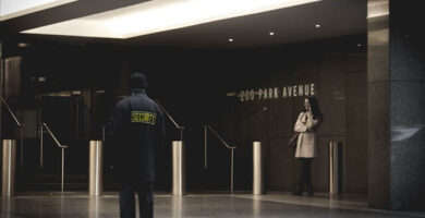 el vigilante de seguridad